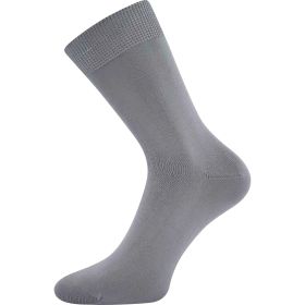 Pánské slabé ponožky Habin 100% bavlněné šedé