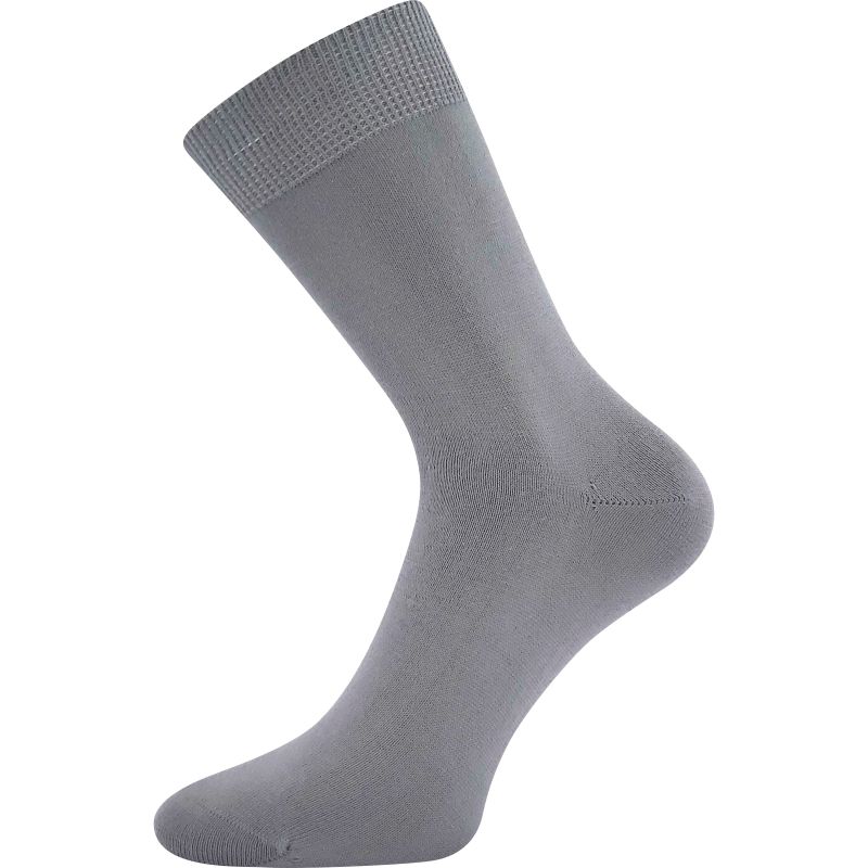 Pánské slabé ponožky Habin 100% bavlněné šedé