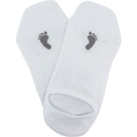 Ponožky anatomicky tvarované Barefoot sneaker neviditelné bílé