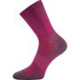 Dětské slabé ponožky z merino Optimalik s ionty stříbra fuxia