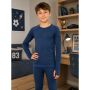 Funkční dětské tričko Merinowool 21 s dlouhým rukávem jeans/modrá
