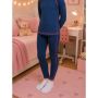 Funkční dětské spodky Merinowool 22 dlouhé jeans/magenta