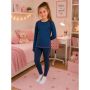 Funkční dětské spodky Merinowool 22 dlouhé jeans/magenta