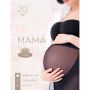 Punčochové kalhoty Mama 20 DEN pro nastávají maminky tělové